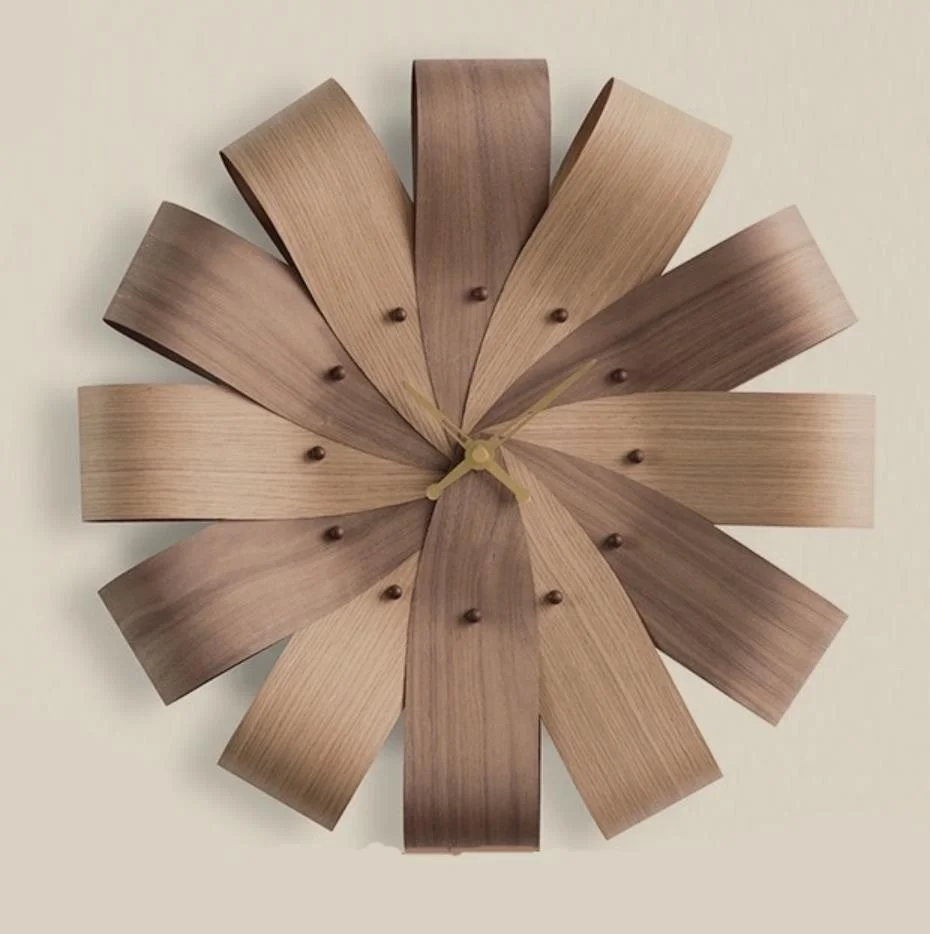 Modern Petal Clock Sun Flower Shape Wall Clock Extravagant Creativity Simplicity Stylish Decorate Watch For Wall Clocks