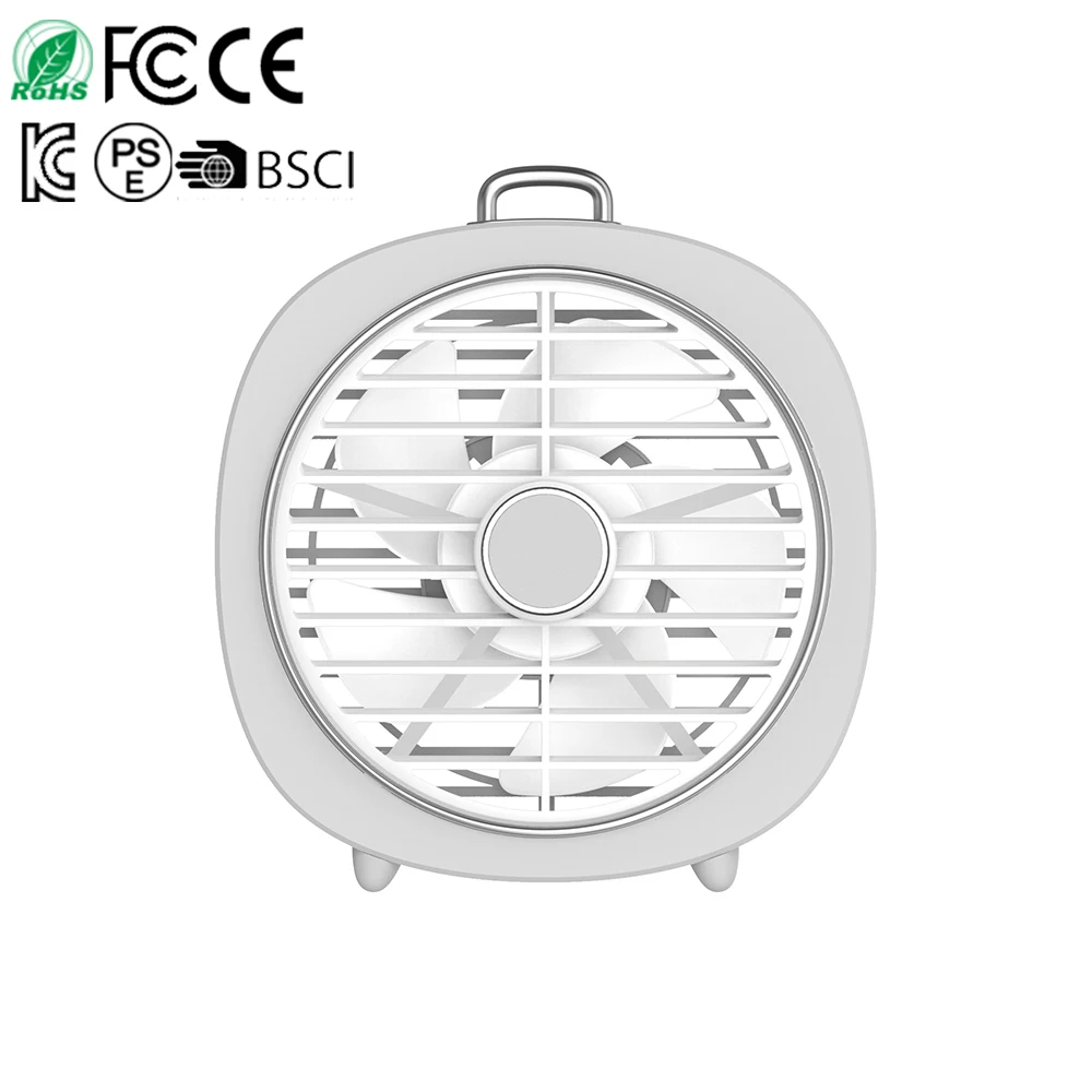 Brushless desktop usb  fan with romantic LED light