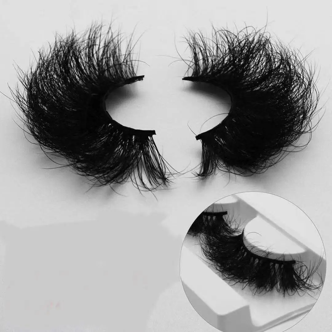 Free sample thick fluffy 3D mink eyelash 15mm 20mm  22 mm 25mm mink lashes cheaper price 25 mm mink lasheswholesale vendor