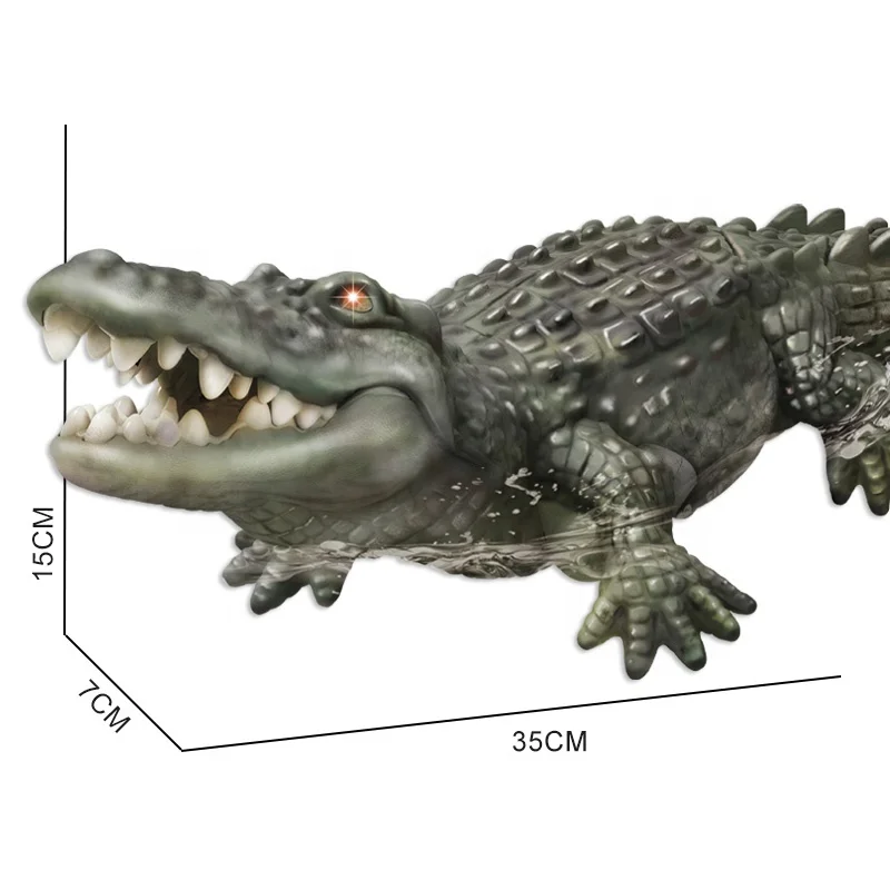 Remote control crocodile rc toy for kids rc crocodile toy