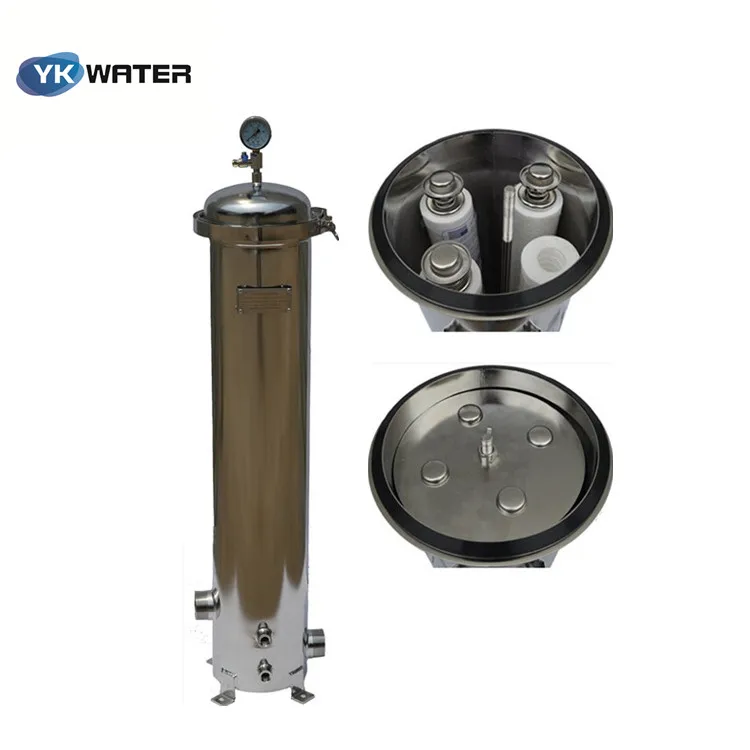 Manufacturers 1-200 micron Steel Bag Filtration Bag Dust Filter Housing On Water Treatment