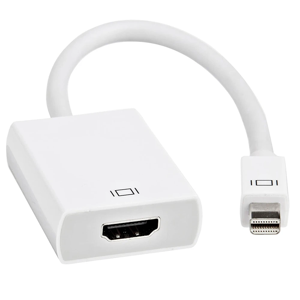 1080p thunderbolt mini displayport dp to hdmi adapter converter cable