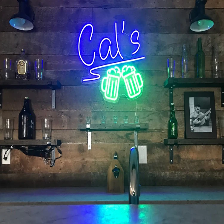 Dropshipping USB Neon Sign Lights Tiger natural Neon beer sign Light High Performance Led Lights Custom Neon Sign