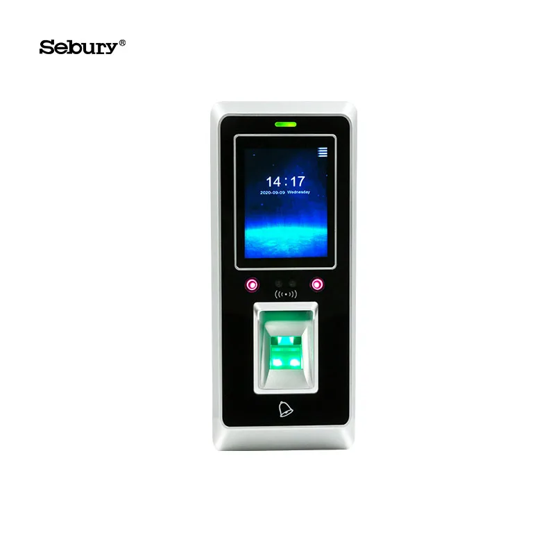 OEM TCP/IP WIFI Touch Screen Face Recognition Time and Attendance Fingerprint System Access Control with Free Software
