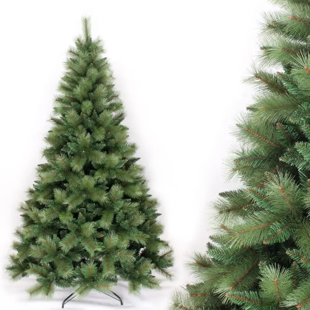 Новый дизайн, Лидер продаж, Рождественская елка 210 см с иглами сосны, искусственная Рождественская елка для украшения