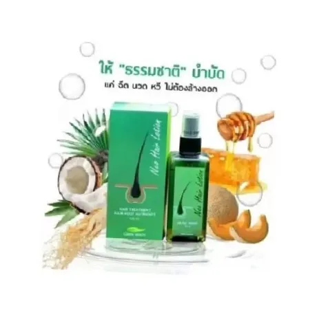 Быстрая доставка и ответить Neo лак для волос сыворотка 120 мл ухода за волосами отрастания сделано в Таиланде зеленого богатства сильных