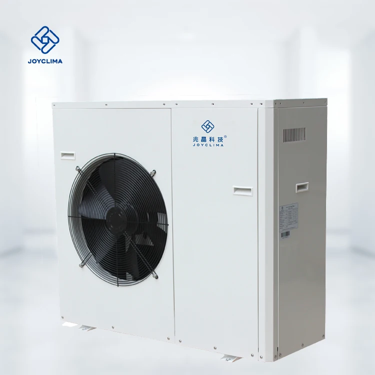 DC compressor inverter EVI air to water heat pump for ambient temperature -30C