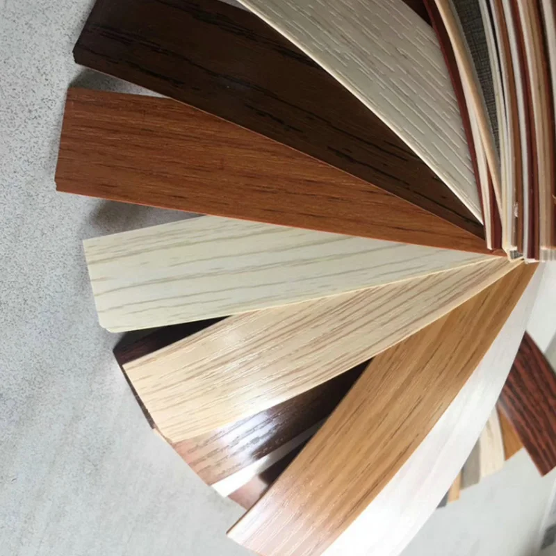 Cheapest Price High Quality Board Golden Color PVC MDP Edge Banding Tape Banding Edge in Sale for Furniture