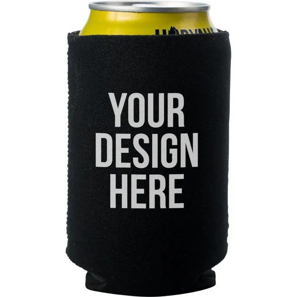 Custom Night-glow logo Insulator Personalized Stubby Cooler Iced Glass Beer Can Holder Neoprene Coffee Cup Sleeve