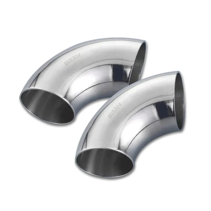 Китай, стыковое сварное локоть Inox, фитинг для трубы, локоть 45/90 градусов, 3A DIN, зеркальная отделка, 304 316, локоть из нержавеющей стали