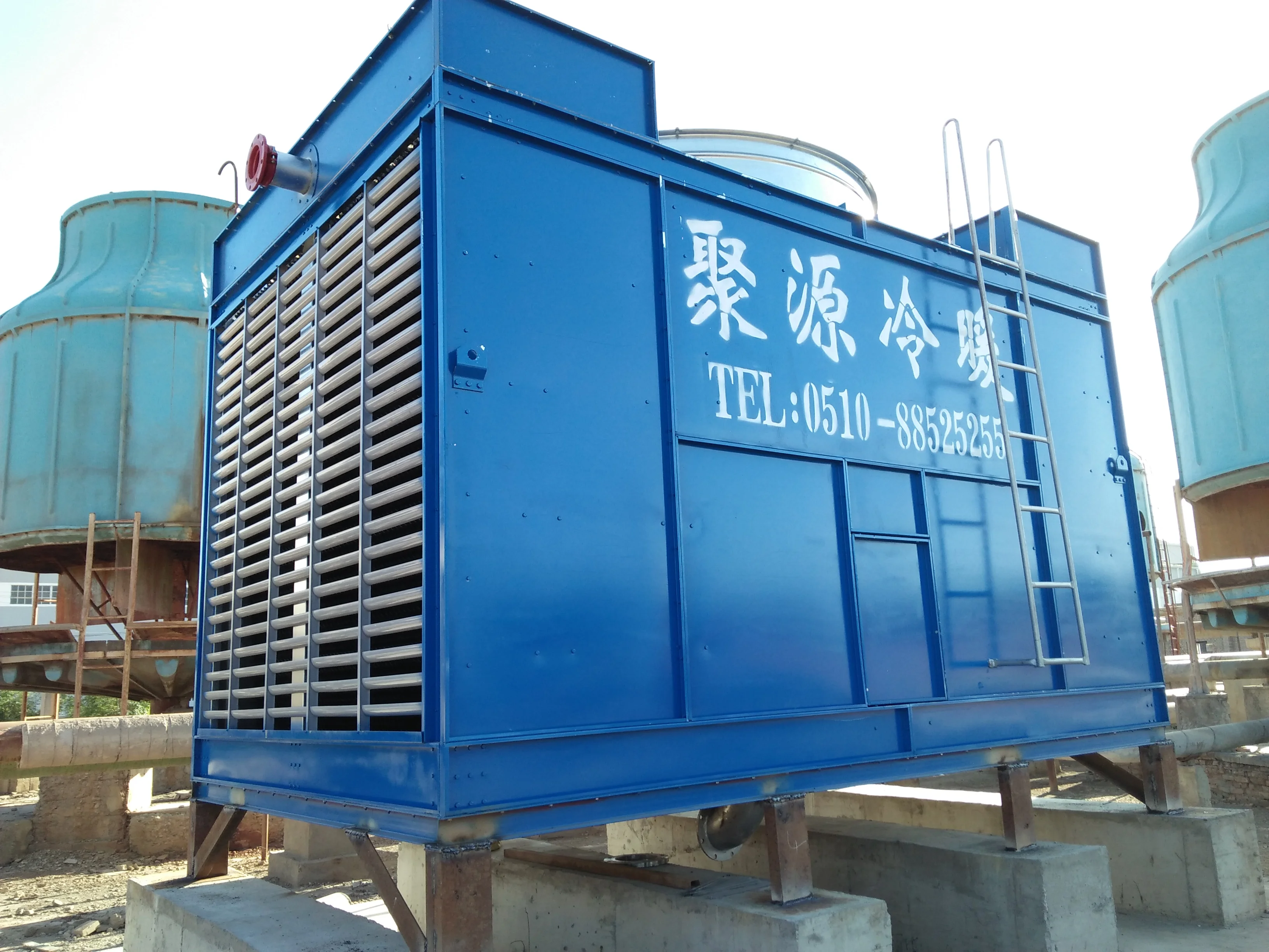 Китай низкая цена стальная охлаждающая башня сертификация Ce 150 тонн для