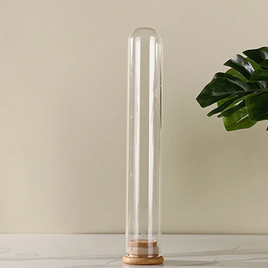 Round bottom Borosilicate Glass Test Tube for store scented tea