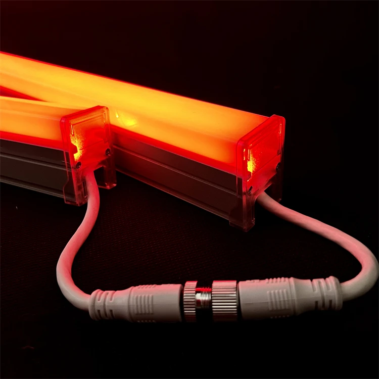 Наружное здание DC24V SPI ws2811 rgb светодиодная Пиксельная трубка программируемая Светодиодная бар свет 3D сценическое украшение для ночного клуба