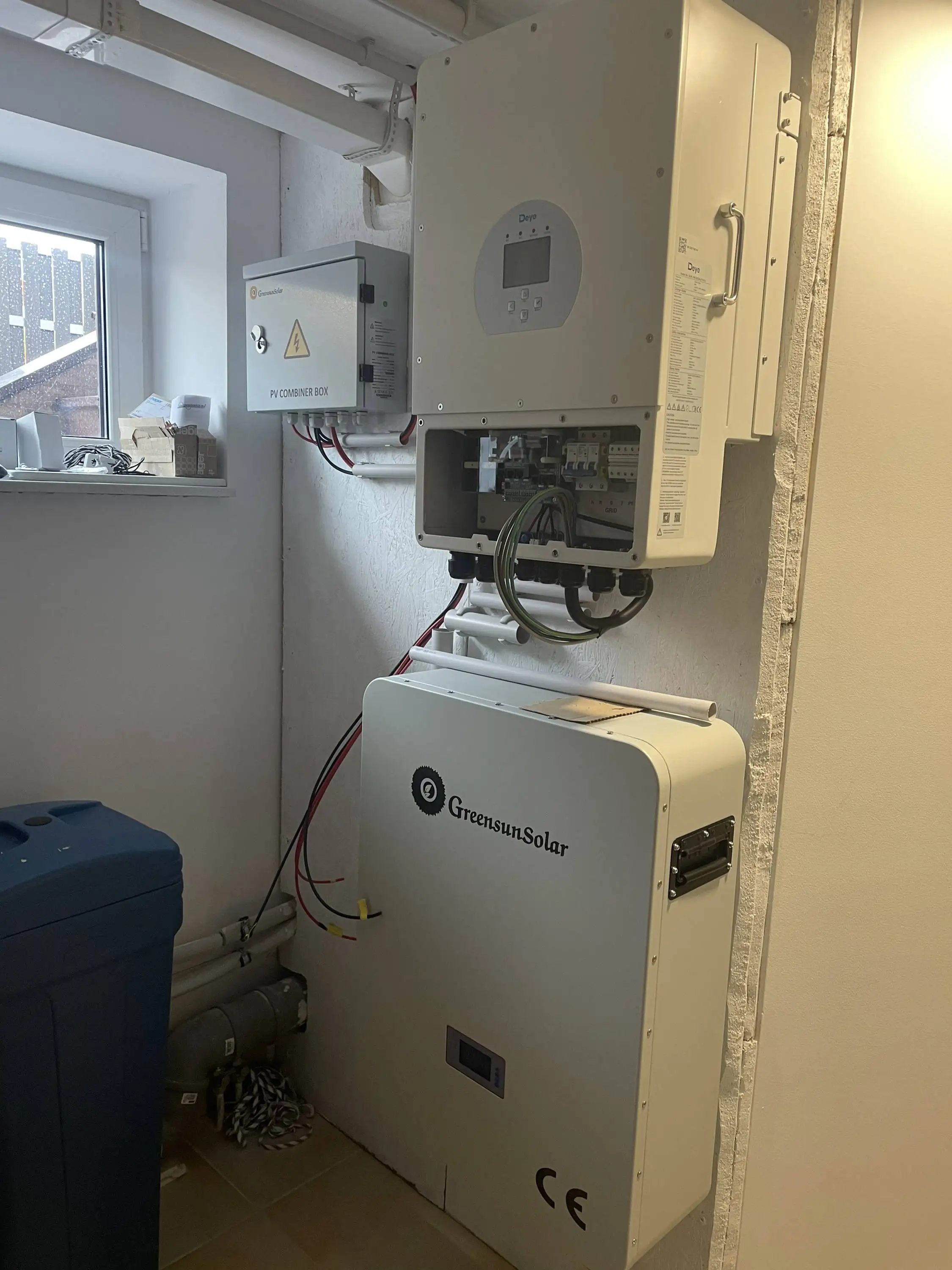 Use deye inverter Complete 20kw Energy System With EU Certification