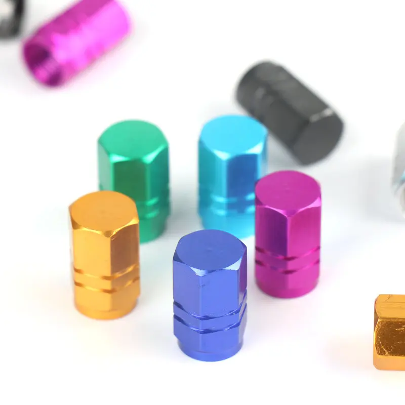 Custom Aluminum Tire Valve Cap Stem Caps