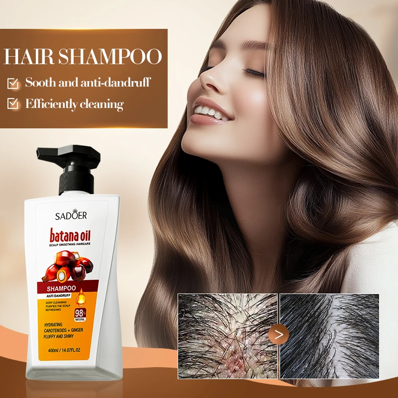 OEM Private Label Batana Oil Strengthen Cleaning Scalp Soothing Dandruff Removal Hair Shampoo And Conditioner For All Hair Type