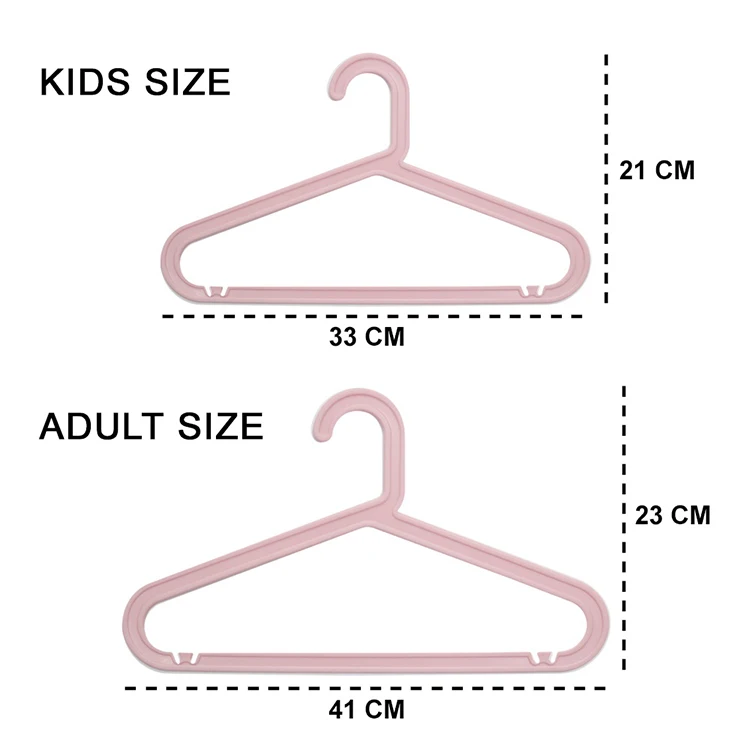 Cheap Traceless Hanger Adult Multi-functional Non-slip Laundry Clothes Hanging Hanger Wardrobe Household Plastic Clothing Opp /