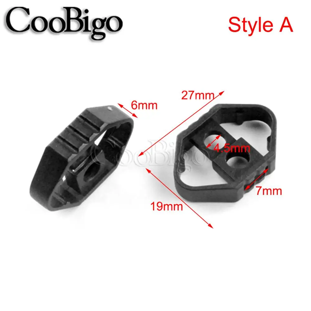 Пластиковый шнур слайдер шнурок зажим шнур замок конец симметричный стопор для шнурка рюкзак ремешок сумки DIY аксессуары