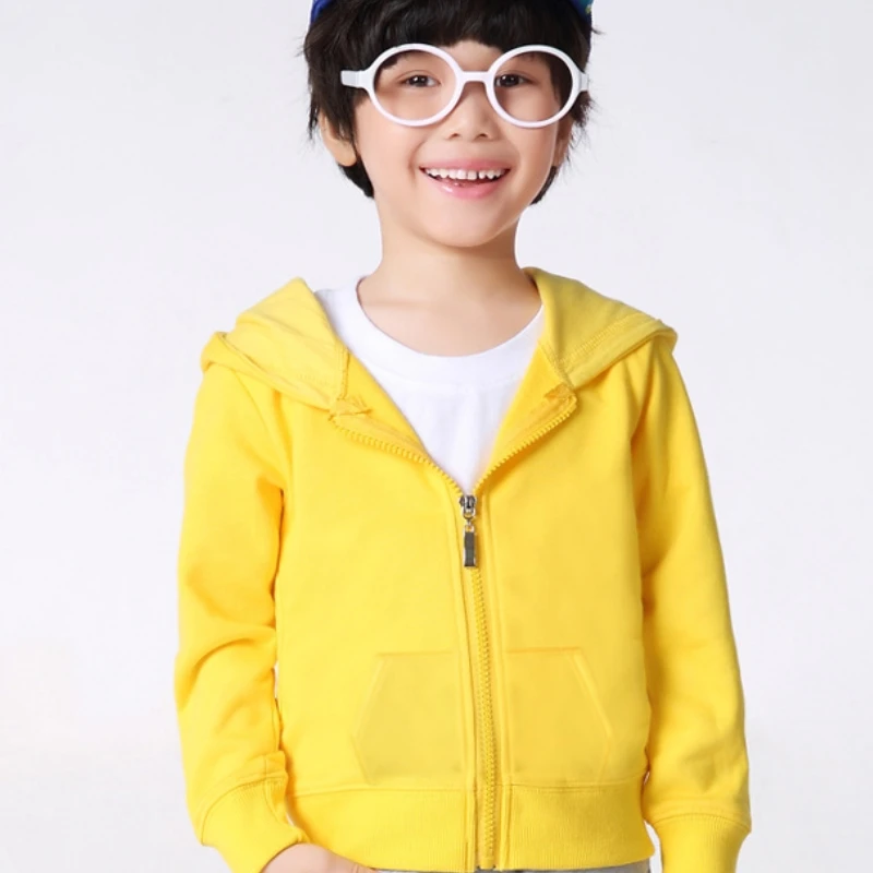 
Wholesale kids winter hoodies custom logo embroidered cotton plaid oversize unisex zip up pullover hoodies sweatshirts 