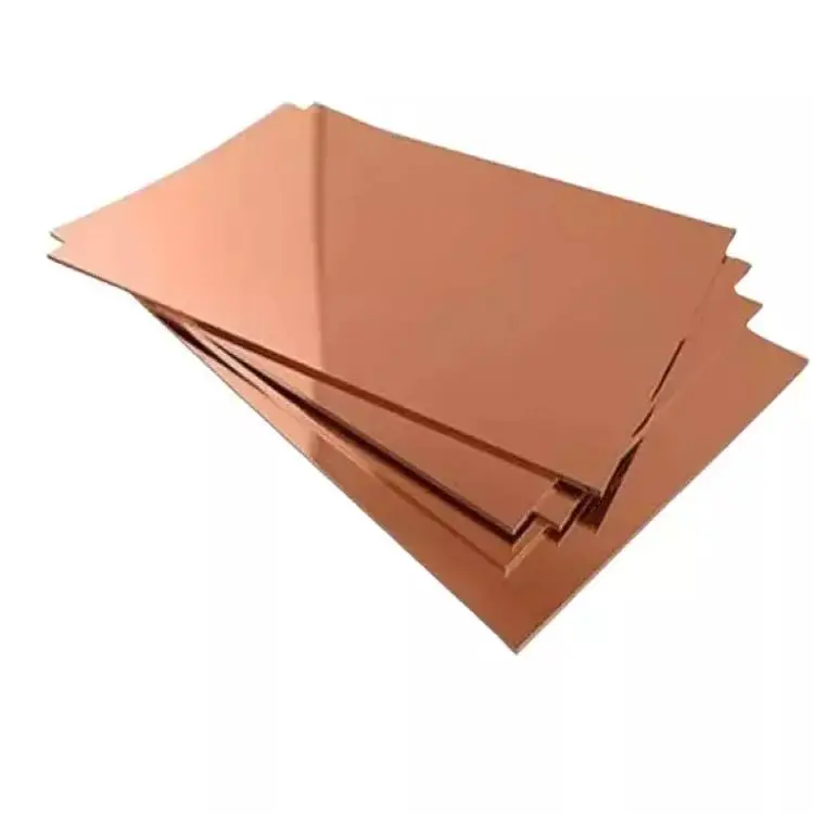 High Purity 99% 1.5mm 2mm 3mm electrolytic copper cathodes C10100 C10200 Cooper Plate Sheet Price