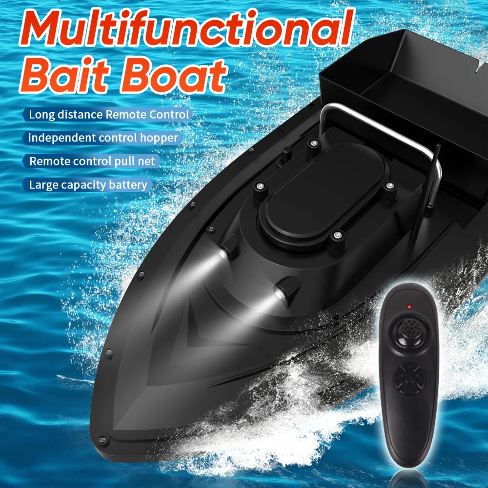 High-Performance GPS Intuitive Remote Control Plastic Bait Boat for Long Endurance Carp Fishing and Big Fish Hunting