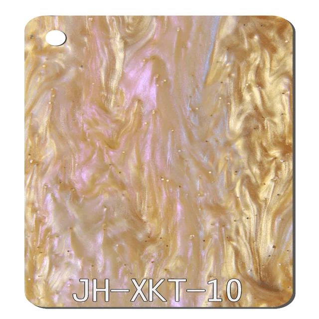 Starry sky series plastic sheet Hot Selling Cast 3mm PMMA Sheet Colorful Gradient Acrylic Plastic Sheet