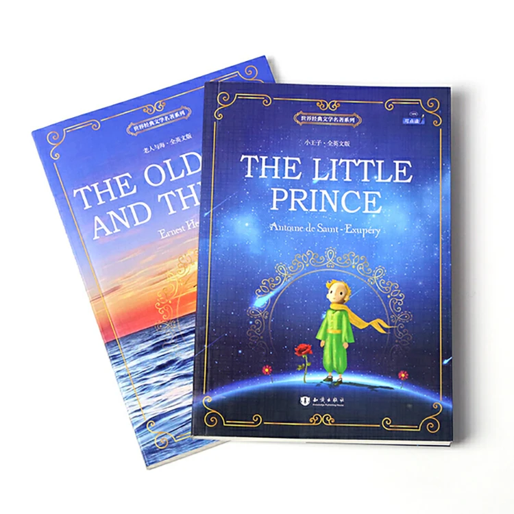  Пользовательская печать английская рассказательная книга для школьников детская мягкая обложка услуги печати