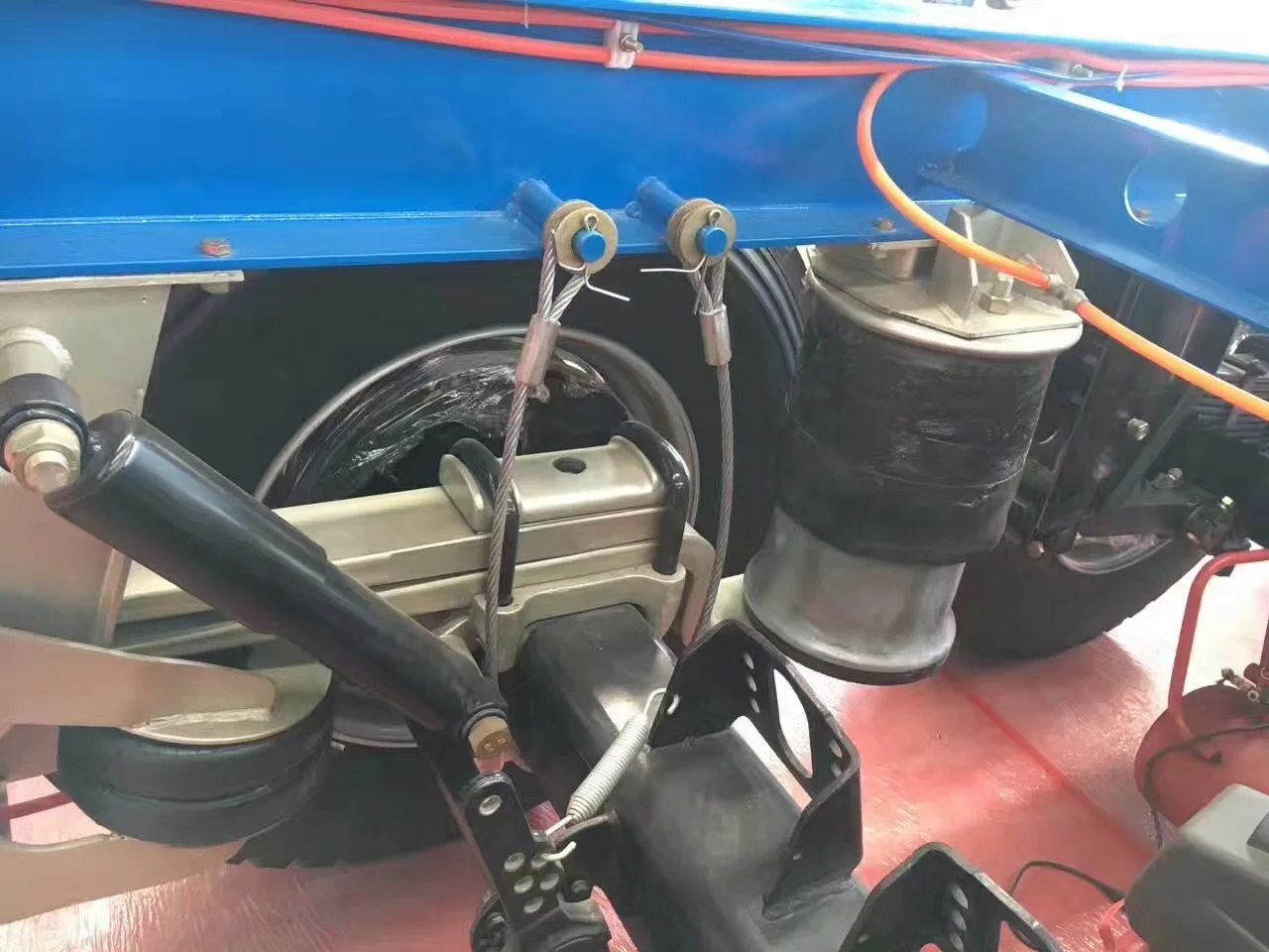 Longheng Trailer Suspension Trailer Leaf Spring Suspension Mechanical Suspension for Trailer Part