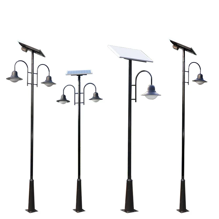 DAWN Zhong shan manufacturer solar garden lights outdoor waterproof led 3m 4m led yard lights