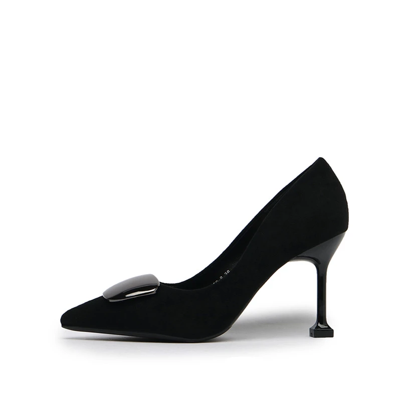 
Customized Fashion China Womens Leather High Heels Shoes For Women 