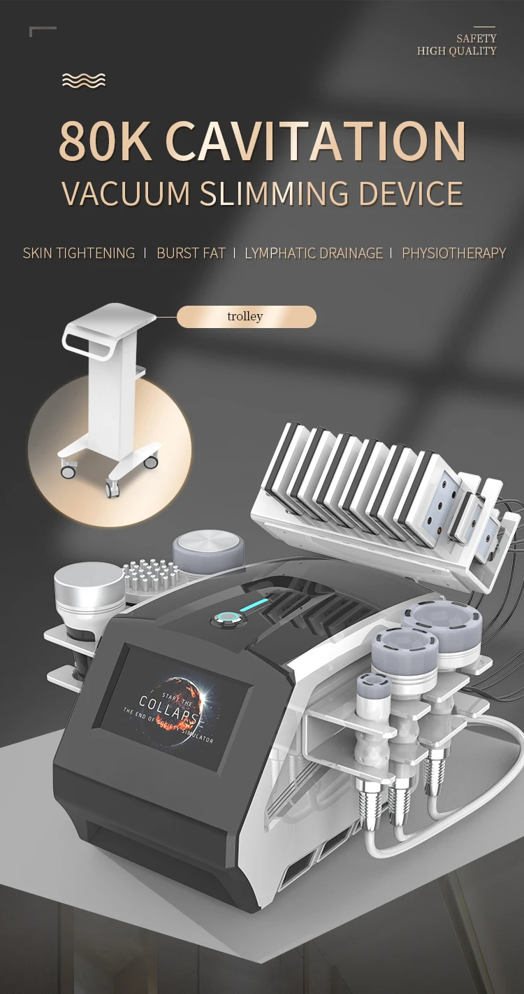 Vacuum rf skin tightening and weight loss machine / vacuum machine for body slimming skin tighten stubborn hardened cellulite