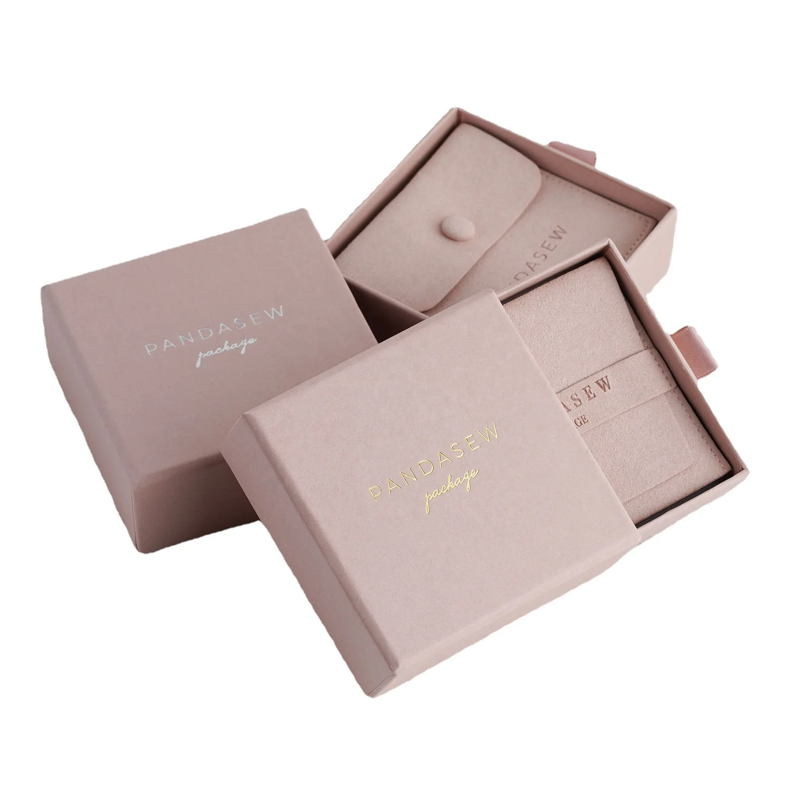Competitive price jewelry packaging small paper box fashion necklace ring pendant earring set jewelry luxury gift package