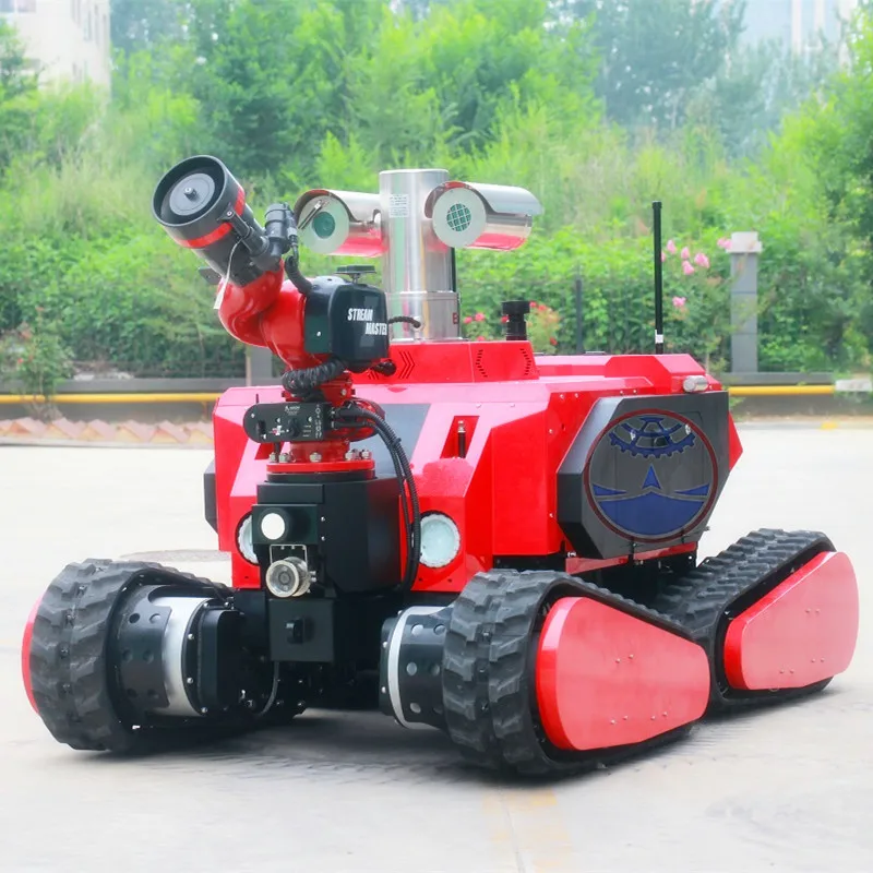 Взрывозащищенный робот RXR-MC100BGD пожаротушения ATEX 4wd