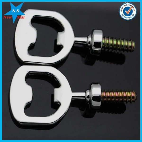 Promotional custom metal screw bottle opener parts