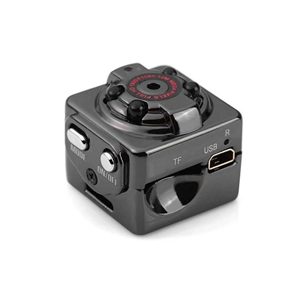 Маленькая Подарочная мини-камера видеонаблюдения HD 1080P, беспроводная камера для домашнего видеонаблюдения, наружная, комнатная, детская, няня, экшн-камера, Спортивная камера SQ8