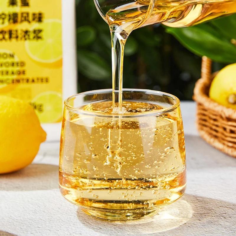 1.32kg Lemon Flavored Beverage Concentrates Lemon Syrup for Lemon Water Drinks