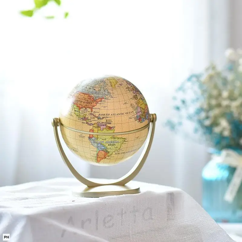 Popular Home Decor High Quality Globe Rotating Teaching Education World Globe Model PVC Globe
