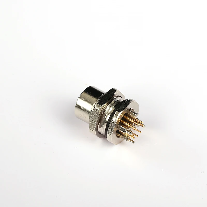 M12 connector waterproof plug and socket high quality china manufacturer