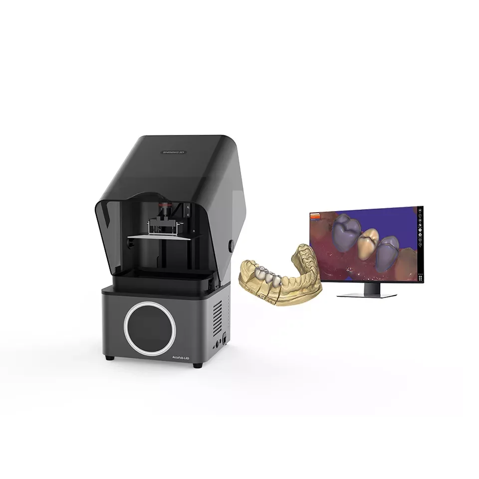 SLM 3d printer printing titanium, cobalt chrome, stainless steel metal powder dental laboratory metal 3d printer