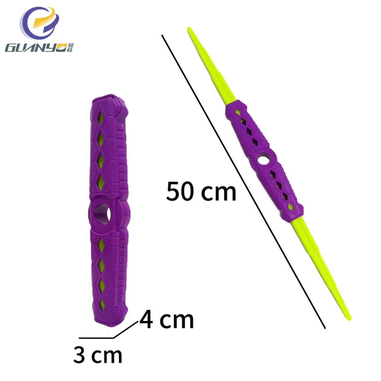 2024 New Design Telescopic Twin Swords Gravity Induction Inertial Ejection Rotation Expansion Toys Best Gifts for Kids