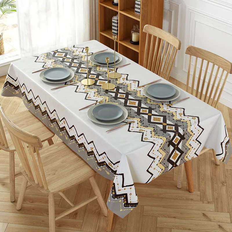 Embossed PVC  wholesale washable waterproof easy to clean table cloth roll plastic tablecloth