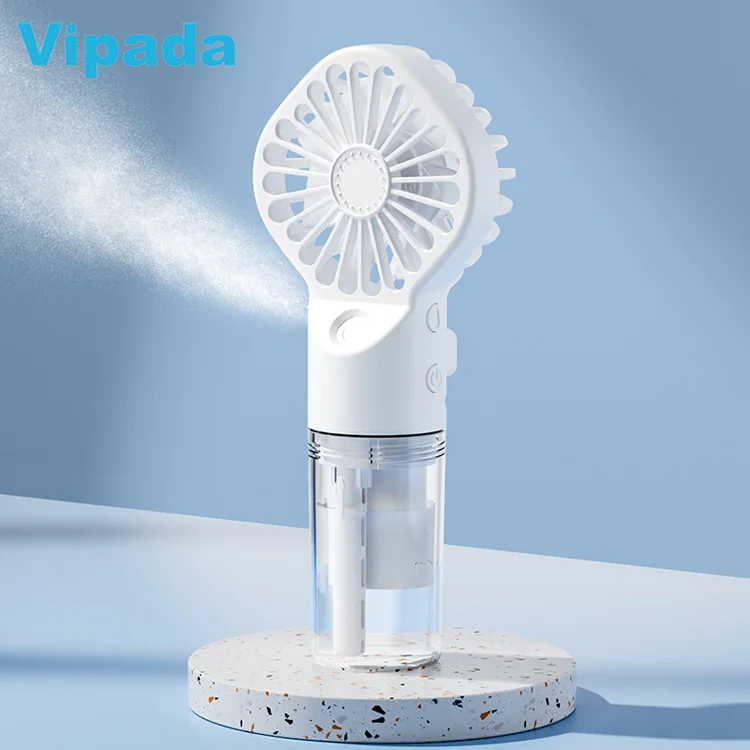 Gift Sets Mini Handheld Misting Fan Rechargeable Outdoor Portable Hand Water Spray Mister Mist Fan with Water Spray Mist Bottle