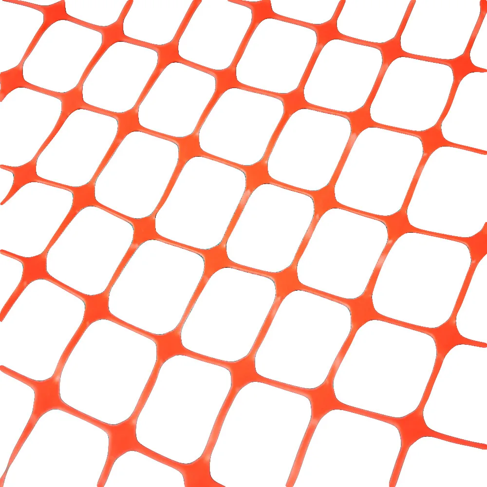 Wholesale Site Maschendrahtzaun Resistance Soft Orange Plastic Mesh Barrier Fence For Safety Construction