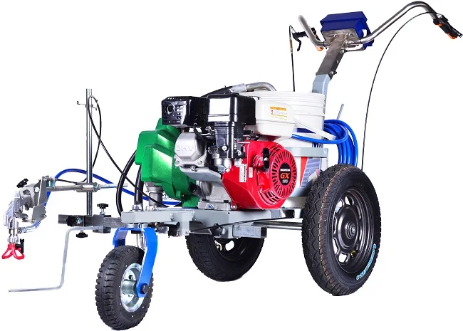 HB3400A Road Marking machine line striper cold paint road marking  equipment line striper smart road line linzer HVBAN