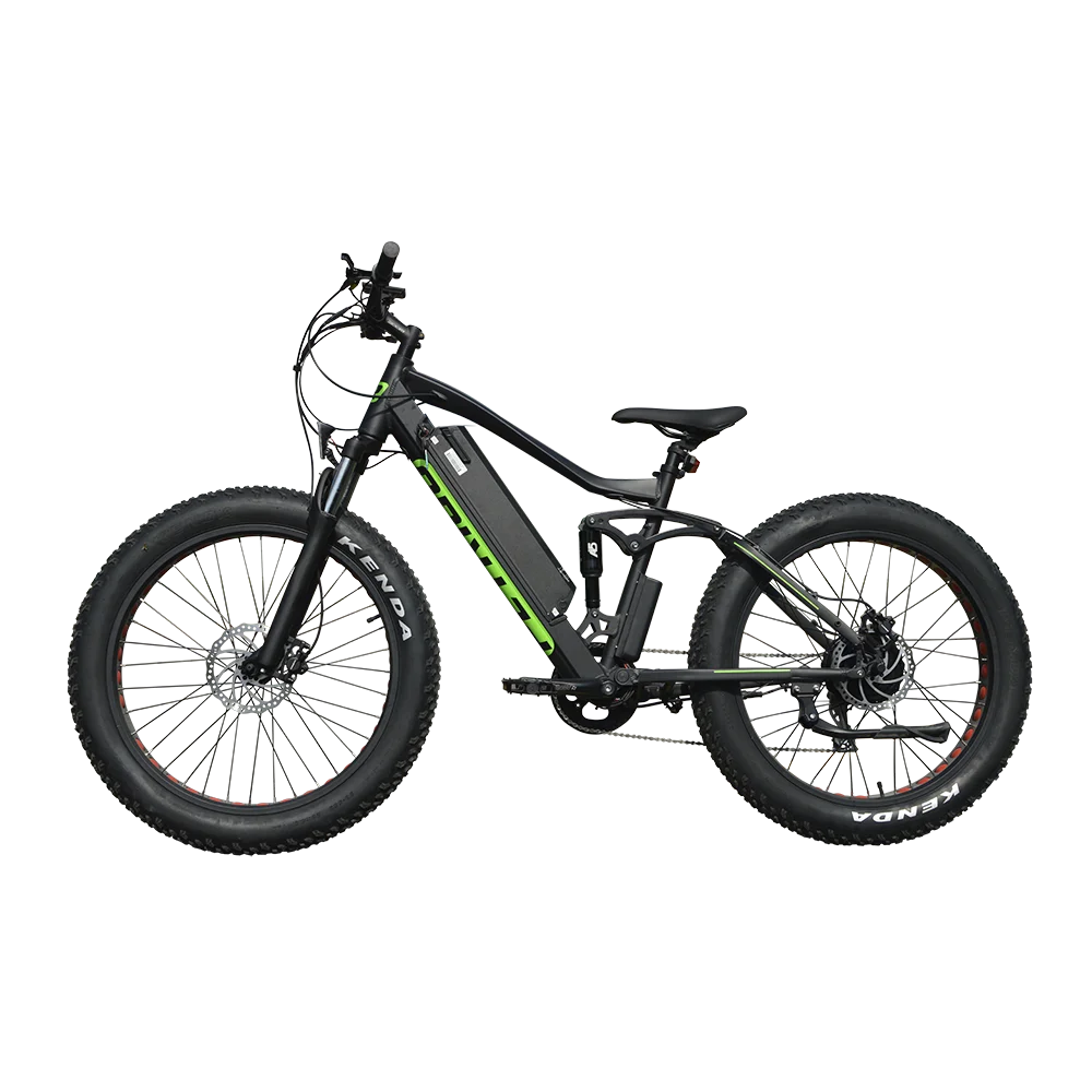  Quick delievery 48v 1000w bike full suspension fat tire electric mountain