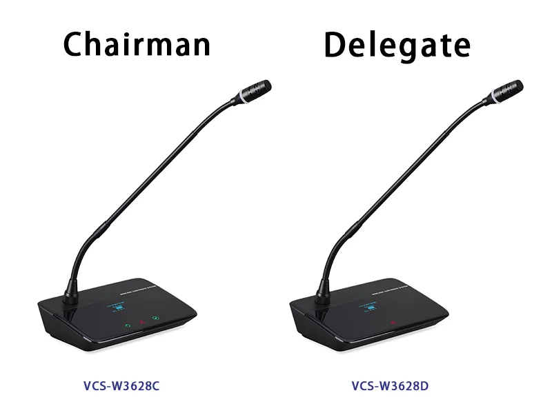 VODIGCO VCS-W3628CD Wireless Audio Conference System for Meeting Conference Room Applications