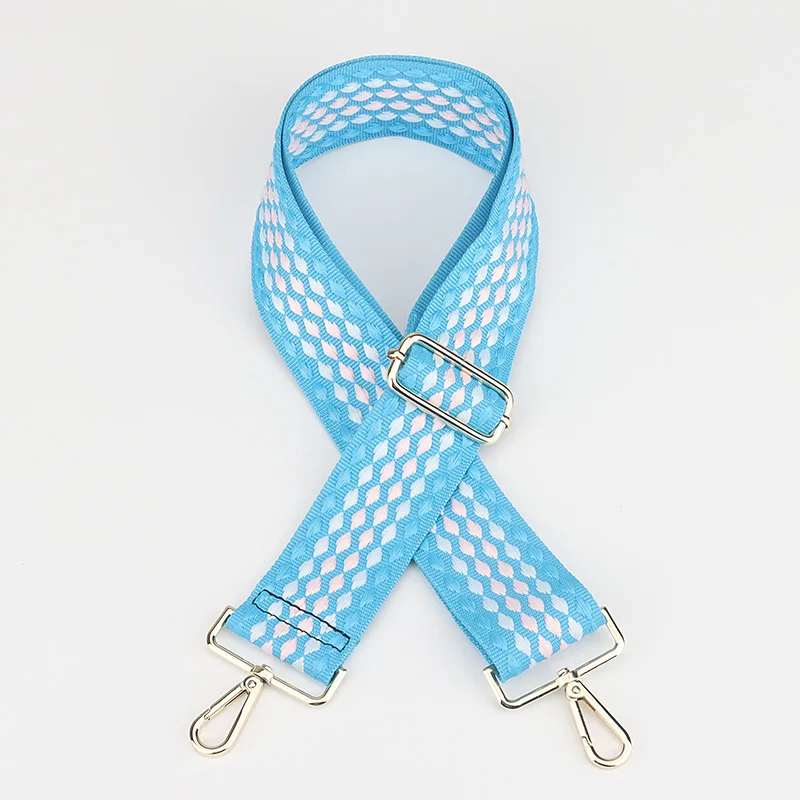 REWIN Fancy 5cm Wide Gradient Color Bag Accessories Shoulder Replacement Strap for Handbags