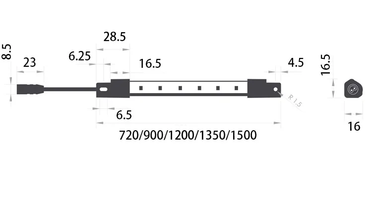 
IP54 light led refrigerator cold room lamps freeze light bulb refrigerator cooler light waterproof 