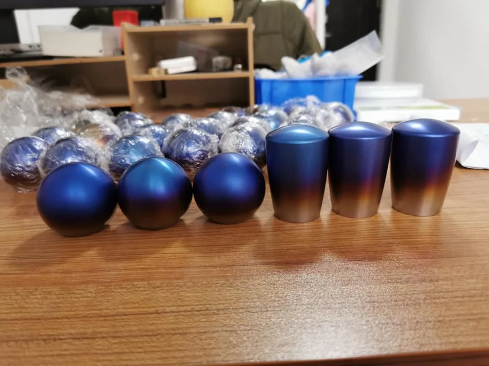 BST-TI titanium alloy gear shift knob shift lever knob Precision Cnc Spare  Custom Automatic Titanium Gear Shift Knob