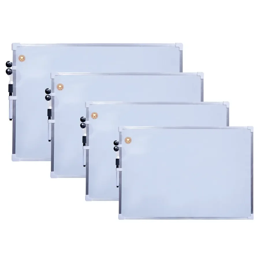 Custom Size New Magnetic Small Steel-Edged Whiteboards Portable Double-sided White Board